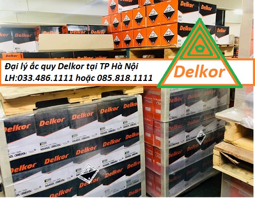 Hàng hoá ắc quy Delkor tại HD Việt